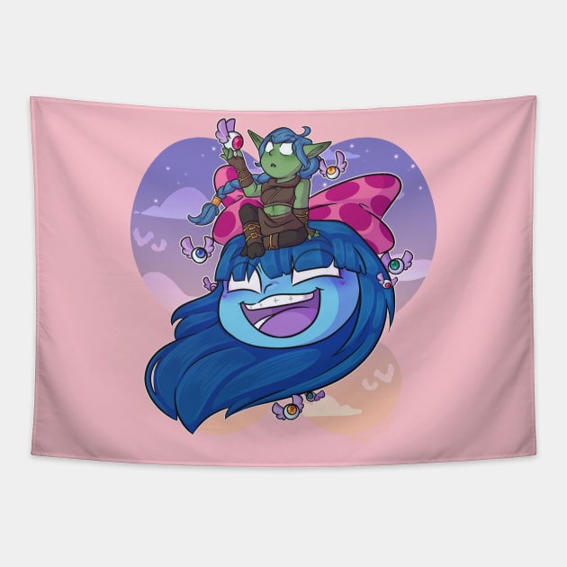 Dream Dorks Tapestry by Screpdoodle