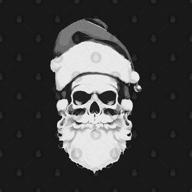 Skull Santa Claus by Kaine Ability