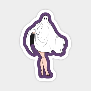 Ghost lady Magnet