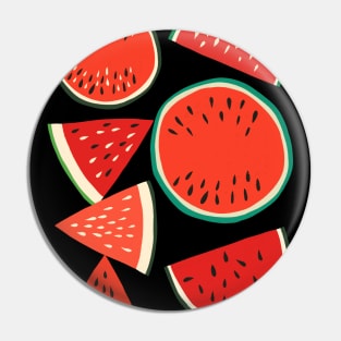 Sliced Watermelon Pin