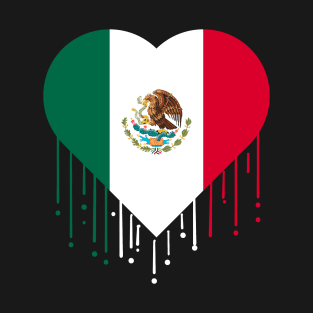 Mexican Flag Mexico Hispanic T-Shirt