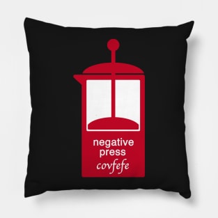 French Press Covfefe Pillow