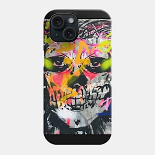 graffiti tag face 22 by LowEndGraphics Phone Case