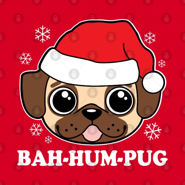 Bah Hum Pug by DetourShirts