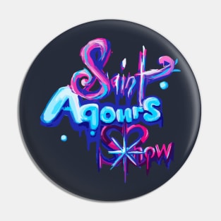 Saint Aqours Snow Graffiti Style 1 Pin