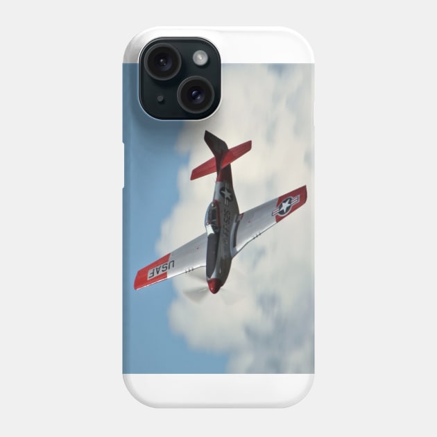 P-51D Mustang “Val-Halla” fast turn Phone Case by acefox1