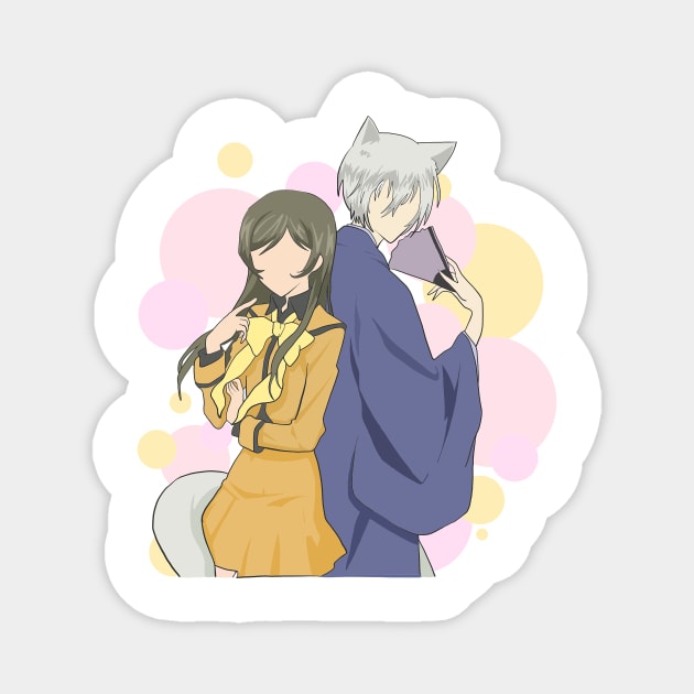 Kamisama Hajimemashita - Nanami and Tomoe Magnet by jenartfart