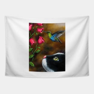 Cat 571 Hummingbird Tapestry