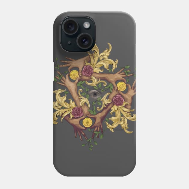 Cryptocurrencies Phone Case by erdavid