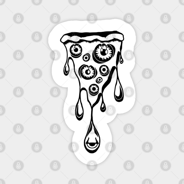 PIZZA Magnet by Shaun Manley