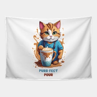 Purr-fect Pour Tapestry
