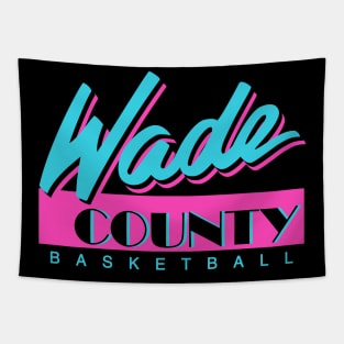 Wade County Basketball Tapestry