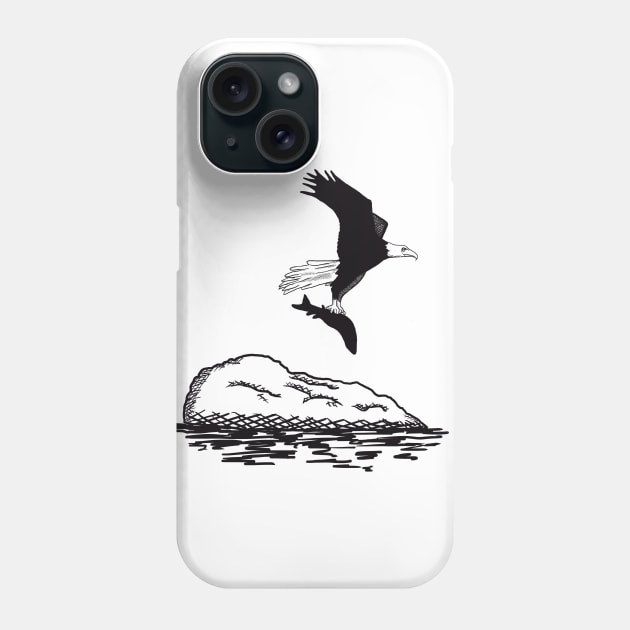 Catch of the day Phone Case by Kirsty Topps