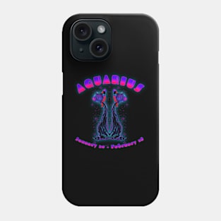 Aquarius 4b Black Phone Case