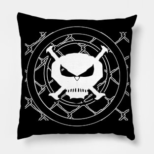 Danger Skull Pillow