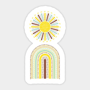 Boho Rainbow Stickers – Sticker Planet