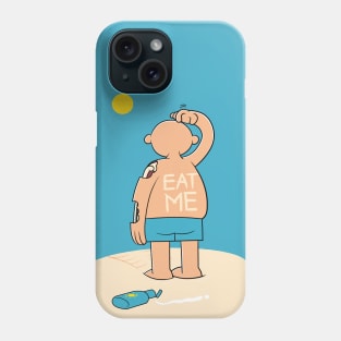 Apply Sun Block Applicably Phone Case