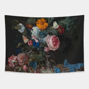 floral artwork Tapestry