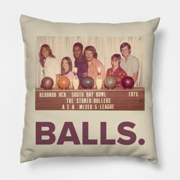 Bowling Balls. Pillow by shanetheboland