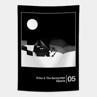 Siberia / Minimal Style Graphic Artwork Design Tapestry