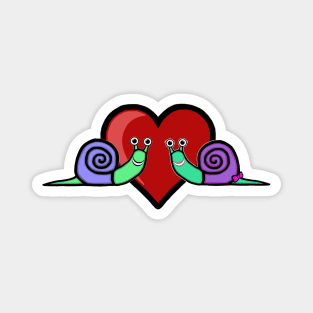 Snail Couple Magnet