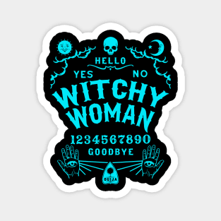 Witchy Woman Wiccan Ouija Board Magnet