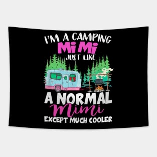 Camping Mimi Like A Normal Mimi Except Much Cooler Tapestry