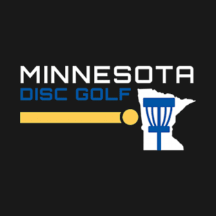 Minnesota Disc Golf - Disc Line Dark T-Shirt