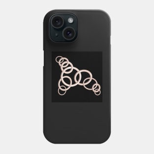 Rose gold chain Phone Case