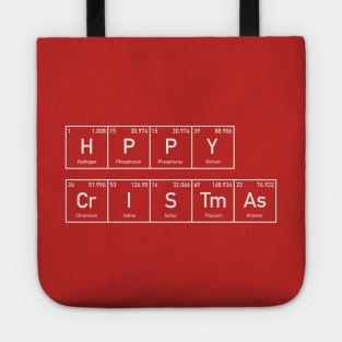Elementary message: Happy Christmas Tote