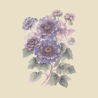 Ageratum Flower T-Shirt