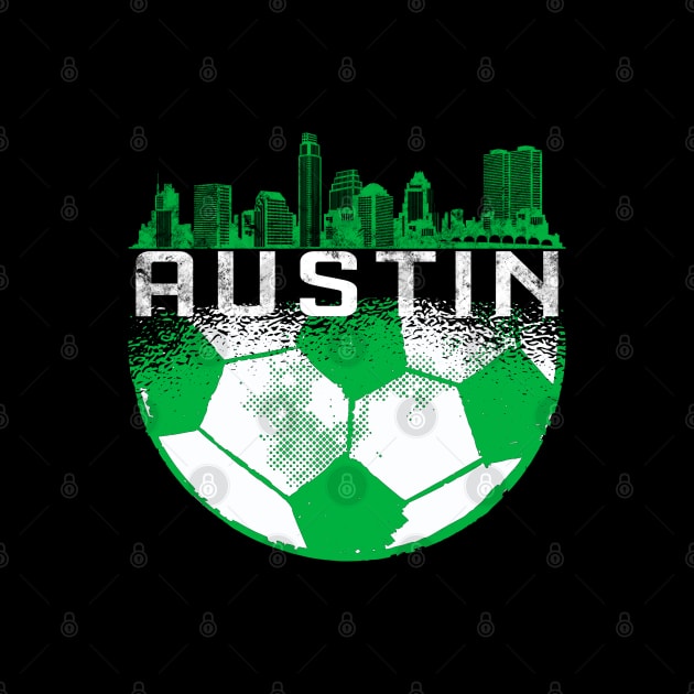 Austin soccer football jersey by JayD World