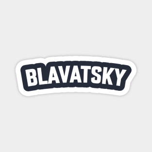 BLAVATSKY Magnet