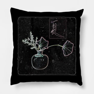 JAPANESE SUMMER GLOWING EDGES Pillow