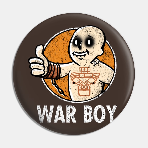 War Boy Pin by Fishmas