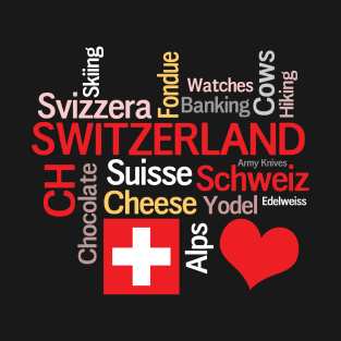 I Love Switzerland T-Shirt