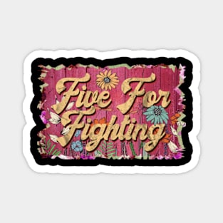 Classic Fighting Personalized Flowers Proud Name Magnet