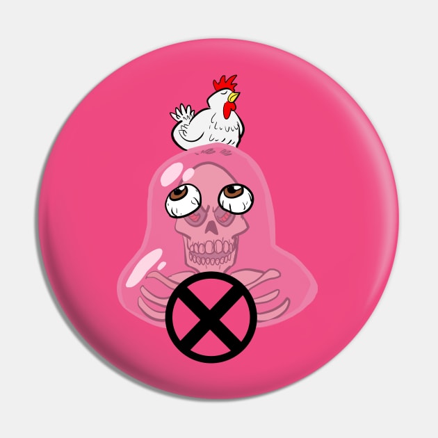 Glob Herman's Chicken Pin by MarceloBot