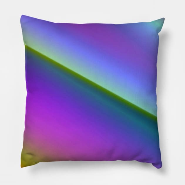 Green pink abstract texture art design Pillow by Artistic_st