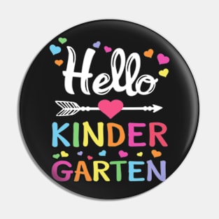 Heo Kindergaten  1st Day of Kindergarten Cute Sweat Pin