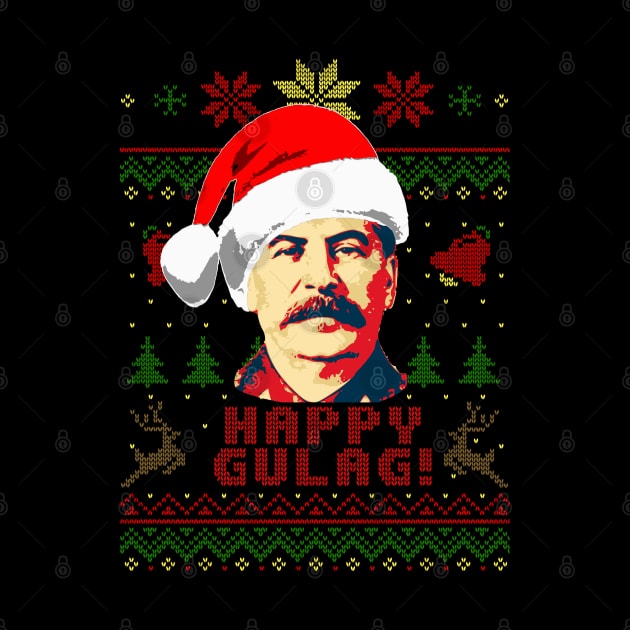 Joseph Stalin Happy Gulag by Nerd_art