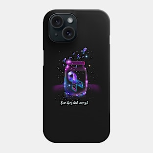 Neon Bottle Suicide Prevention Awareness Phone Case