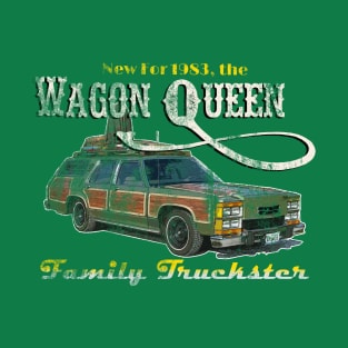 Wagon Queen Family Truckster, distressed T-Shirt