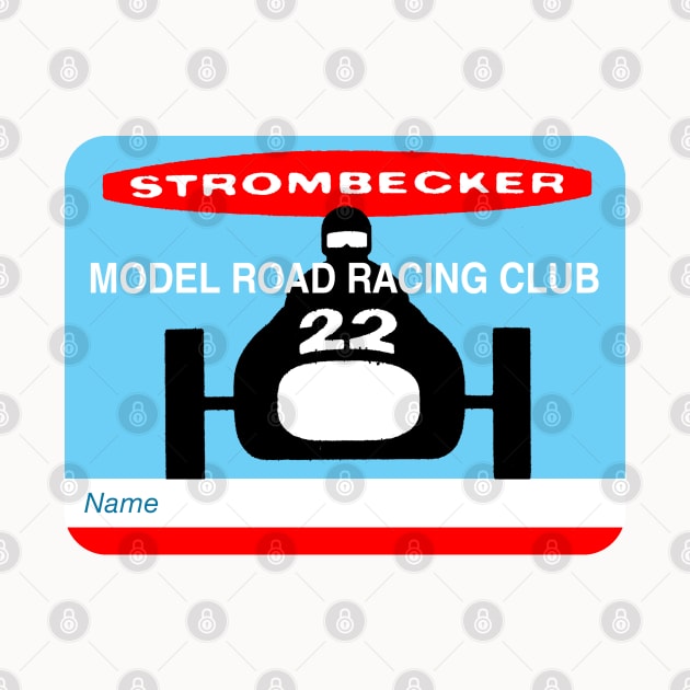 Strombecker Model Road Racing Club by Strombecker Style