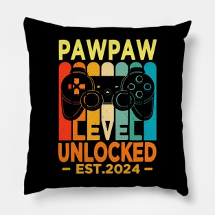 pawpaw level unlocked est 2024 Pillow