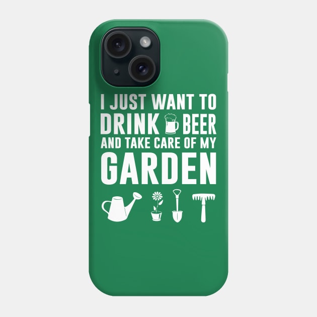 Funny gardener Phone Case by anupasi