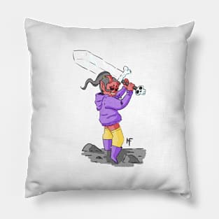 Devil Girl Pillow