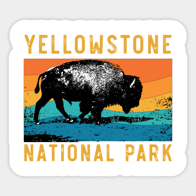 Yellowstone National Park Us Bison Buffalo Shirt Gift Yellowstone National Park Us Bison Buffalo Shirt Gift