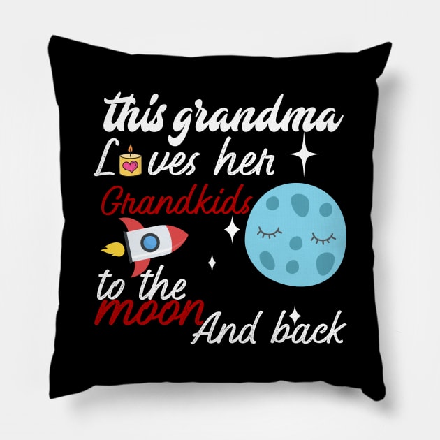 grandma Pillow by Design stars 5