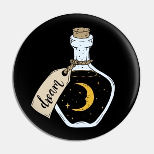 Dream in a bottle Pin